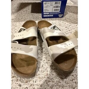 Birkenstock Arizona Sz 40 desert soil camo Sand Support softbed NWB